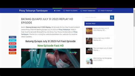 reelpinay|Teleserye Replay .